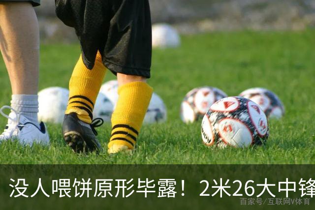 没人喂饼原形毕露！2米26大中锋仅5分2板，球迷：杜锋真没骂错你
